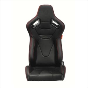 CIPHER AR9-Revo RS RACING SEATS BLACK OR RED STITCHING - PAIR - interior