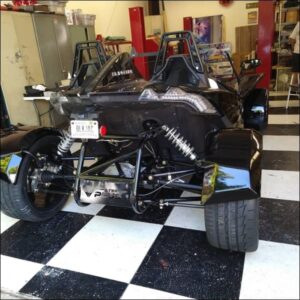 Plus 1 Quad kit Fenders Polaris Slingshot - drivetrain