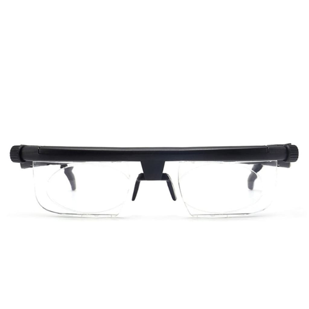 Adjustable Strength Lens Reading Myopia Glasses Eyewear Variable Focus Vision