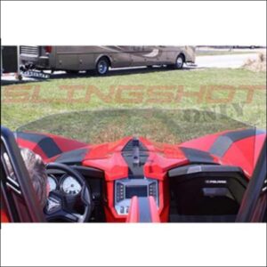 Windshield F4 Plus 5 for the Polaris Slingshot - exterior