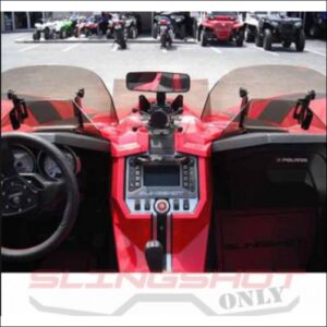 Windshield Madstad Double Bubble for the Polaris Slingshot - exterior